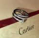 AAA Cartier Juste Un Clou Nail Ring Replica - 925 Silver Double Diamond  (9)_th.jpg